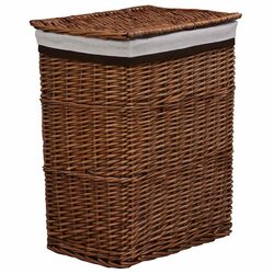 Enhance Your Space with a Rustic Brown Laundry Basket