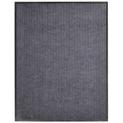 Grey Door Mat 117x220 cm for a Cleaner Home Entrance