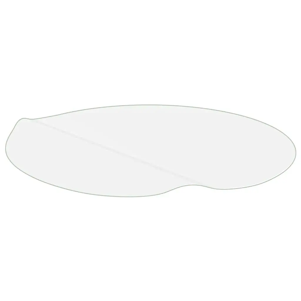 Round Table Protector 120cm Waterproof Transparent PVC Furniture Shield