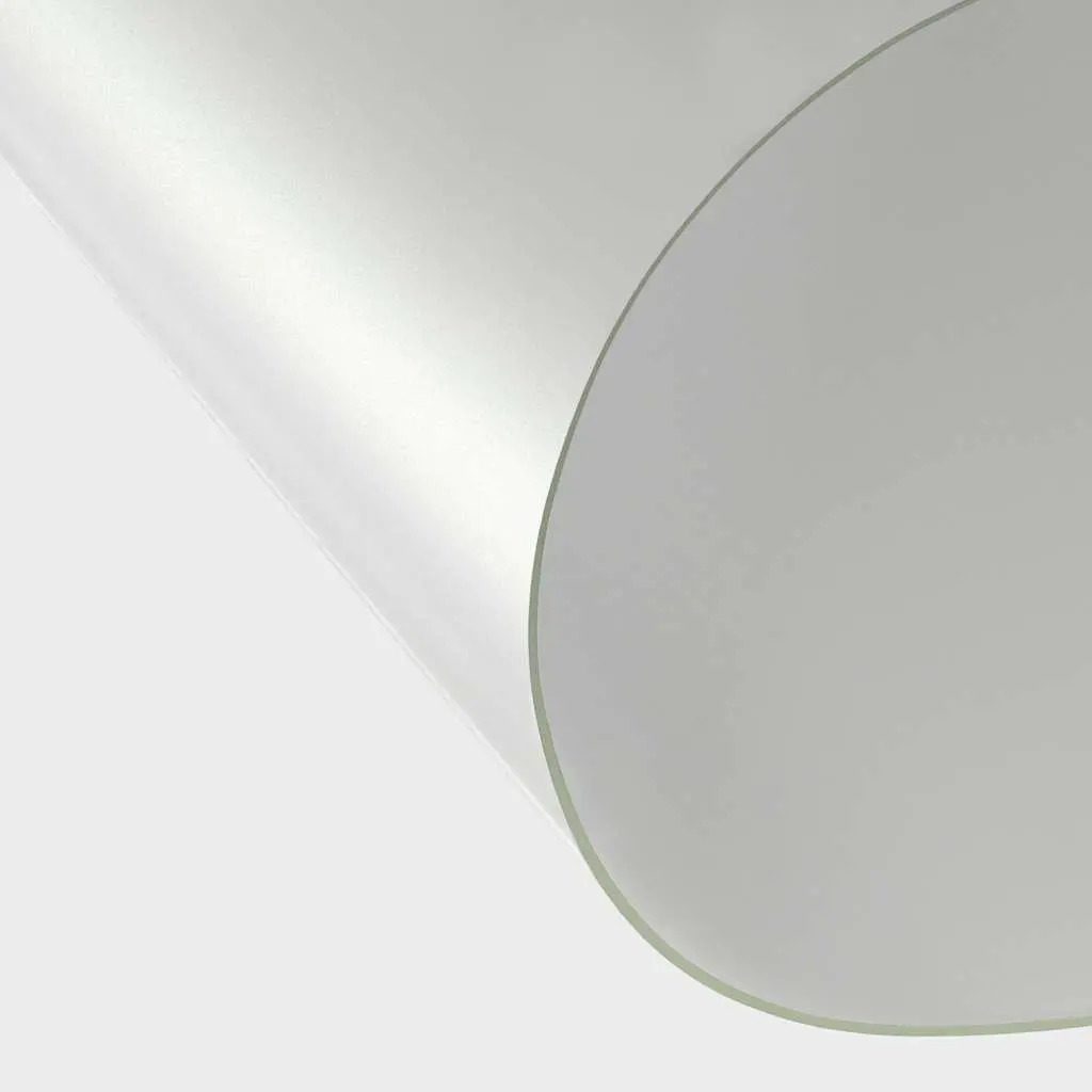 Transparent PVC Table Protector Mat 200 x 100 cm Waterproof Soft Easy to Clean