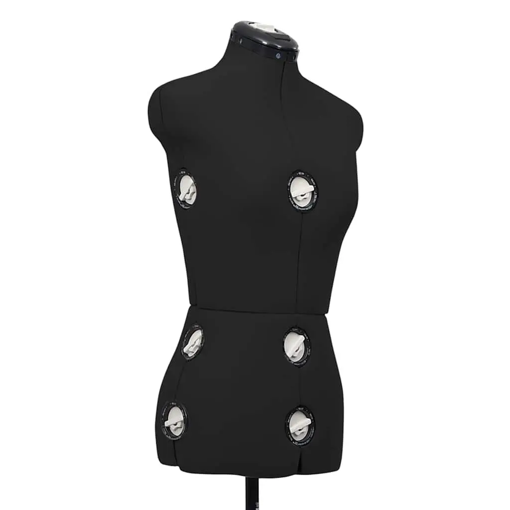 Adjustable Dress Form Female S Size 33-40 Black Mannequin Display Stand Tailor