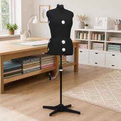Enhance Your Space with an Adjustable Dress Form Black M Size