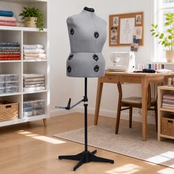 Enhance Your Creative Space with a Grey L Size Dress Form