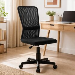 Enhance Your Workspace with a Stylish Black Mesh Chair
