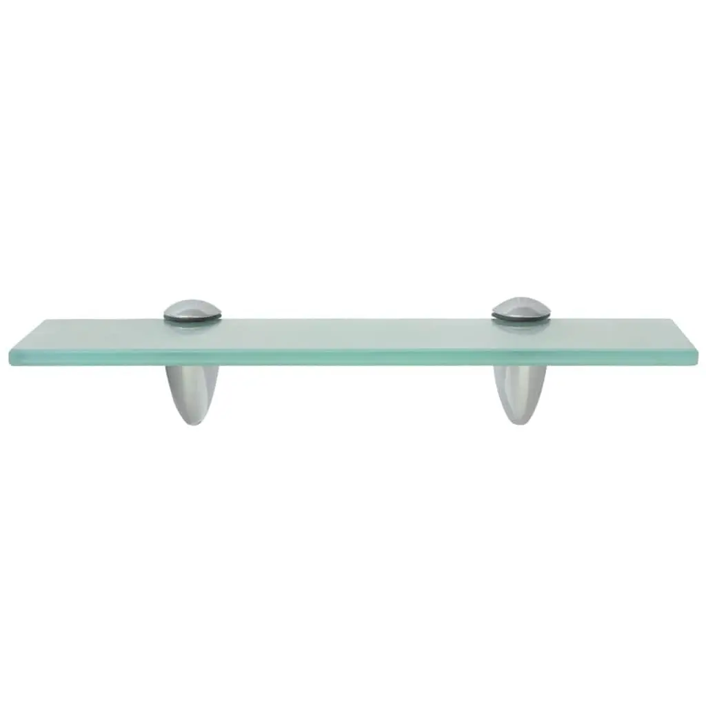 Floating Shelves 30x10 cm 2 pcs Tempered Safety Glass Wall Shelf Display Storage Ledge