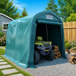 Outdoor Canopy Garage Tent 1.6 x 2.4m for Vehicle Storage