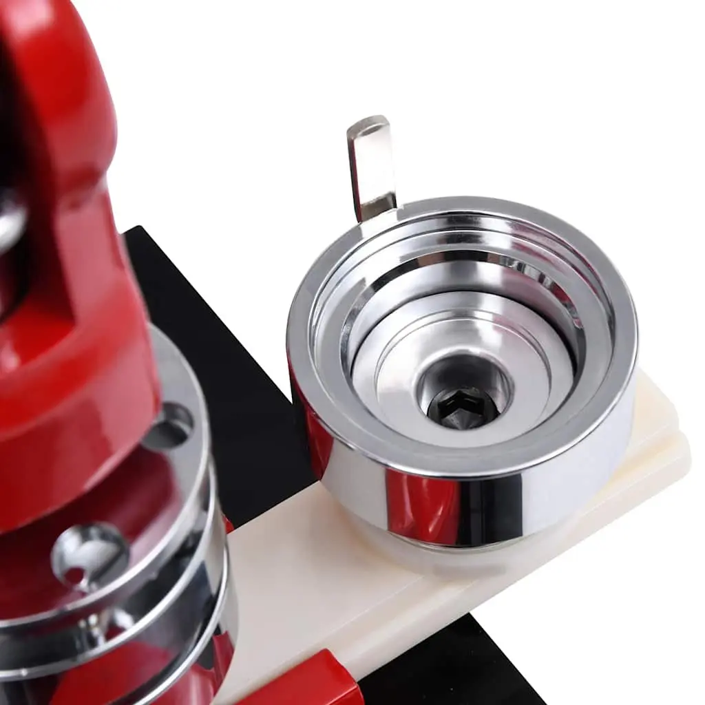 Button Maker Machine 58mm Badge Maker Kit with 500pcs Pinback Button Parts