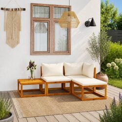 Enhance Your Outdoor Living with a 4 Piece Lounge Set