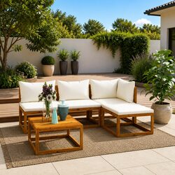 Transform Your Outdoor Space with This Garden Lounge Set