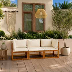 Enhance Your Outdoor Space with a 3-Seater Garden Sofa