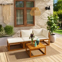 Transform Your Outdoor Space with This Lounge Set