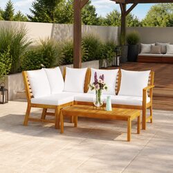 Enhance Your Outdoor Space with Our 4 Piece Lounge Set