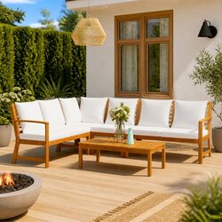 Elevate Your Outdoor Space with a 5 Piece Lounge Set