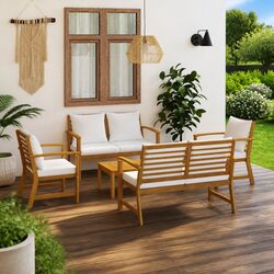 Enhance Your Outdoor Space with a 5 Piece Lounge Set
