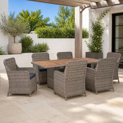 Enhance Your Outdoor Space with 7 Piece Dining Set