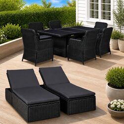 Enhance Your Outdoor Space with a 9 Piece Dining Set