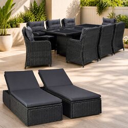 Enhance Your Outdoor Space with 11 Piece Dining Set