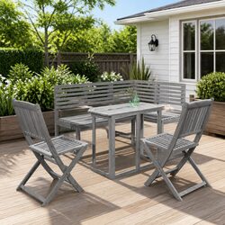 Elevate Your Outdoor Space with a 4 Piece Bistro Set