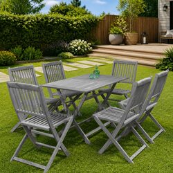 Transform Your Outdoor Space with 7 Piece Garden Dining Set