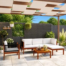Transform Your Outdoor Space with a 6 Piece Lounge Set