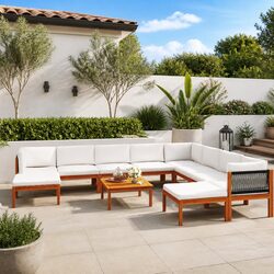 Elevate Your Outdoor Living with an 11 Piece Lounge Set