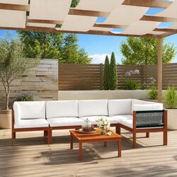 Enhance Your Outdoor Space with a 6-Piece Lounge Set