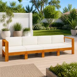 Enhance Your Outdoors with a 4-Seater Garden Sofa