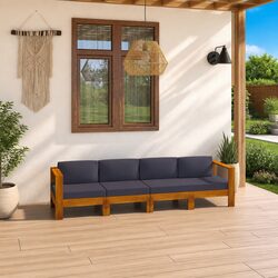 Upgrade Your Outdoor Space with a 4-Seater Sofa Set