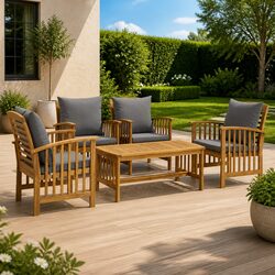 Transform Your Space with a 5 Piece Garden Lounge Set