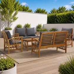 Enhance Your Outdoor Space with a 5 Piece Garden Lounge Set