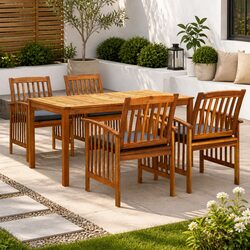 Transform Your Outdoor Space with a 5-Piece Dining Set