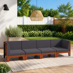 Enhance Your Outdoor Space with a 4-Piece Lounge Set