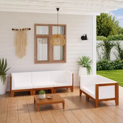 Enhance Your Outdoors with a 6-Piece Lounge Set