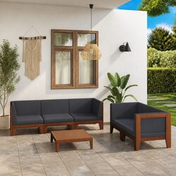 Elevate Your Outdoor Space with a 6-Piece Garden Lounge Set