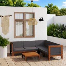 Elevate Your Outdoor Space with a 6-Piece Lounge Set