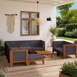Transform Your Outdoor Space with a 10 Piece Lounge Set