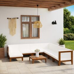 Enhance Your Outdoor Space with a 9 Piece Lounge Set