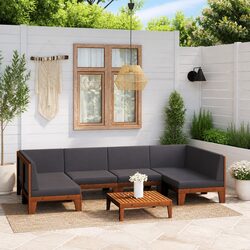 Enhance Your Outdoor Experience with 7 Piece Lounge Set