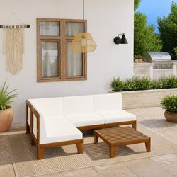 Elevate Your Outdoor Space with This 5 Piece Lounge Set