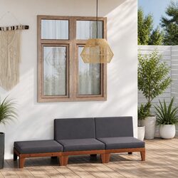 Enhance Your Outdoor Space with This 3 Piece Lounge Set