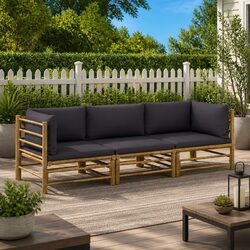 Enhance Your Outdoor Space with a Bamboo Lounge Set