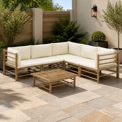 Transform Your Outdoor Space with a 6-Piece Lounge Set
