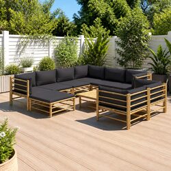 Enhance Your Outdoor Space with Bamboo Lounge Set