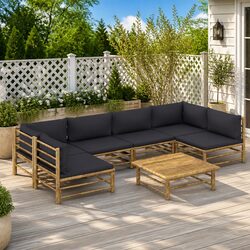 Enhance Your Outdoor Space with a 7-Piece Lounge Set