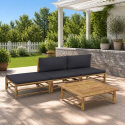 Elevate Your Outdoor Space with a Bamboo Lounge Set