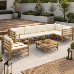 7 Piece Garden Lounge Set: Elevate Your Outdoor Living Space