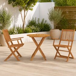 Enhance Your Outdoor Space with This 3-Piece Dining Set