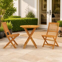 Transform Your Outdoor Space with 3 Piece Dining Set