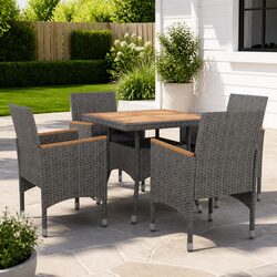Elevate Your Outdoor Space with this 5-Piece Dining Set