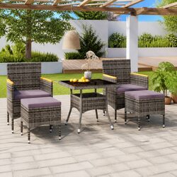 Elevate Your Outdoor Experience with a 5 Piece Dining Set